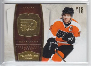 2010-11 PANINI DOMINION HOCKEY MIKE RICHARDS 126/199 Base Card #72 Flyers