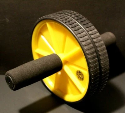 Rueda de ejercicio AB de doble rueda Golds Gym Foto 1 de 4