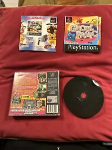 Ghoul Panic PS1 rare Sony PlayStation black label shooter Namco No Front Insert - Picture 1 of 6
