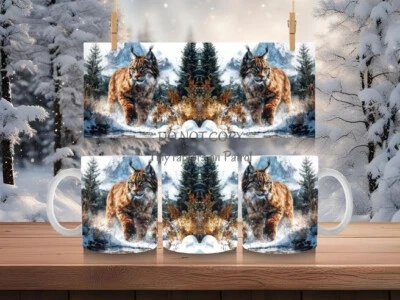 Taza de café temática Bobcat 15 oz, ELECCIÓN, personalizada, vida silvestre, regalos, envío GRATIS Foto 1 de 4