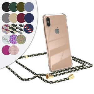 EAZY CASE do Apple iPhone X / XS Etui Pasek Łańcuszek na telefon komórkowy Komórka Sznurek Zawieszenie - Zdjęcie 1 z 32