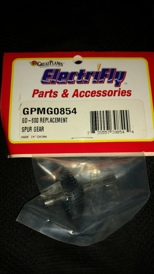 GREAT PLANES ELECTRIFLY GD-600 SPUR GEAR ( PART # GPMG0854) - Image 1 of 1