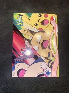 Could It Get Worse? Pikachu #10 Pokemon The Movie 2000 Topps Blue