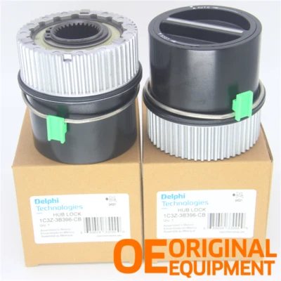 Juego de 2 bujes de bloqueo delanteros automáticos para Ford Super Duty F250 F450 Excursion Foto 1 de 4