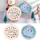 Christmas Cross Stitch Kit Set for Beginners-Handmade Embroidery DIY Gift NEW