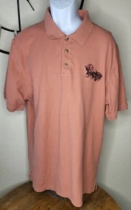 Crazy Shirts Mens XXL Chile Dyed Short Sleeve Casual Polo Shark Embroidered - Picture 1 of 8