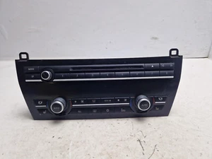 BMW 7 SERIES F01 F02 CLIMATE A/C HEATER CONTROL RADIO SWITCH PANEL 2009 - Picture 1 of 13
