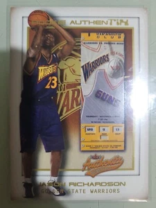 JASON RICHARDSON 2001-02 Fleer Authentix Rookie Second Row /200 RC - Picture 1 of 2
