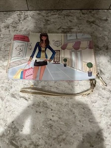 Nueva York Mujeres Compras Niña Novedad Cartera Cremallera Top Con Correa Talla 8x4 - Imagen 1 de 6