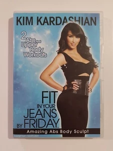 Kim Kardashian Fit In Your Jeans By Friday Amazing Abs Body Sculpt DVD R0 t399 - Picture 1 of 1