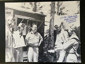 James "Jim" Hill Boyington's Blacksheep Autographed 8x10 Picture Autograph - Picture 1 of 1