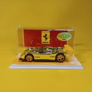 Hot Wheels FERRARI 333 SP Dorado CROMO (WANGSTAR PERSONALIZADO) JINETES REALES LIMITADOS - Imagen 1 de 11