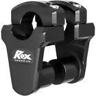 Rox Speed FX - 2" Pivoting Bar Riser for 1-1/8" Handlebars (Black) 1R-P2PPK