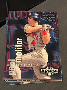  1996 Circa Access #8 Paul Molitor TWINS! MK4