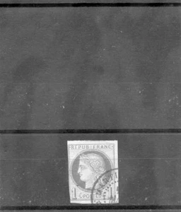 MARTINIQUE, PRECURSOR (YT 14)F-EN MUY BUEN ESTADO 1873 1c VERDE OLIVA, MARTI(NIQUE) $90 - Imagen 1 de 1