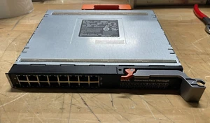 Módulo de paso a través de Ethernet de 16 puertos Dell WF740 M1000e CN-0WW060 - Imagen 1 de 3
