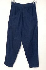VTG 90s Calvin Klein Jeans Denim Baggy Cotton SIZE 14 Carrot Fit HUGE pockets