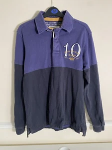 Men’s Joules Rugby Long Sleeve Polo Shirt Lions Be Barbarians Size Small - Picture 1 of 6