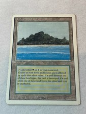 Magic: The Gathering (MTG) Revised Edition (1994) 1x Tropical Island (dual land)