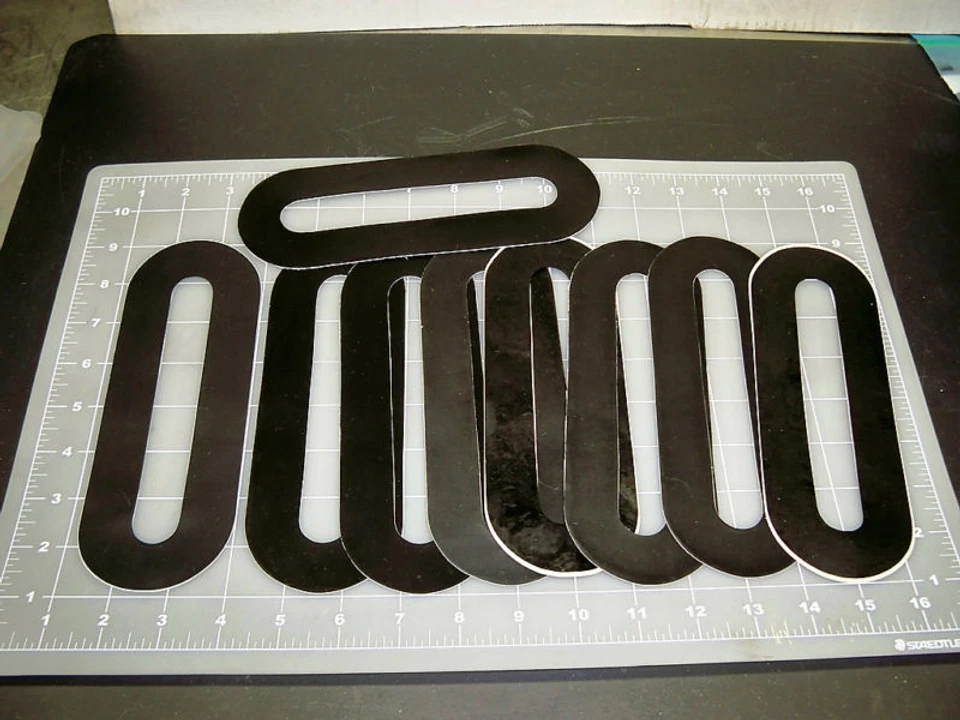 NUMBER 0 贴纸 8 英寸黑色乙烯基 9 数量比赛评分免运费 — 第 1/1 张图片