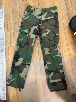 Calça cargo militar camuflagem exército infantil Jr GI Rothco tamanho 10 - Imagem 1 de 4