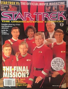 1991 Star Trek: The Undiscovered Country Official Movie Magazine - Picture 1 of 1