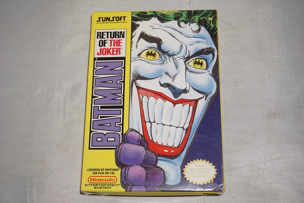 Batman: Return of the Joker Nintendo NES Video Games for sale | eBay