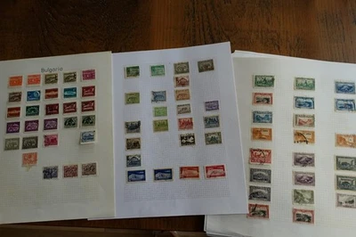 Amplia colección de estampillas BULGARIA en páginas bien rellenas - Imagen 1 de 4