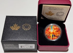 2017 $15 Great Canadian Outdoors: Nature Walk at Sunrise - Pure Silver - Picture 1 of 2