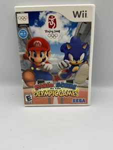 Mario & Sonic ai Giochi Olimpici - Gioco Completo Nintendo Wii CIB - Foto 1 di 3
