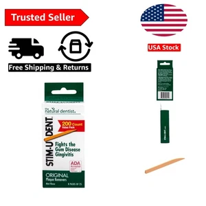 600 Soft and Safe Stim-U-Dent Plaque Removing Picks - Perfect for Oral Hygiene - Picture 1 of 6