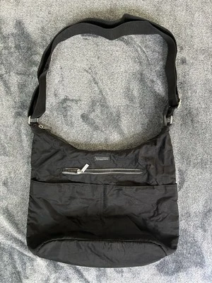 Baggallini Black Crossbody Travel Bag Nylon Zip Pocket Lightweight Purse - Image 1 of 4