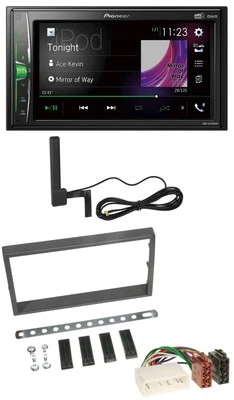 Pioneer MP3 DAB AUX 2DIN Bluetooth Autoradio für SSangYong Kyron ab 2005 - Bild 1 von 4