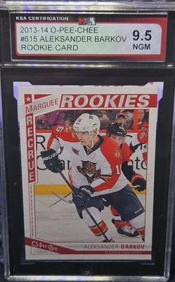 13-14 O-Pee-Chee Aleksander Barkov Marquee Rookie 🚨🚨🚨 KSA 9.5 Near Gem Mint  - Image 1 of 2