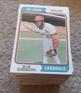 1974 Topps (130+) Baseballkarten HoF Gibson, Rose, Palmer, Traded, Manager usw. - Bild 1 von 22