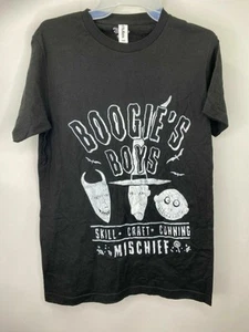 Disneys Boogies Boys Unisex Small Black Short Sleeve T Shirt With Graphic Tee - Picture 1 of 3