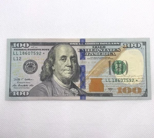 2009 A $100 One Hundred Dollar Green Seal Star Banknote SN# LL 18607592 * - Picture 1 of 2
