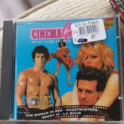 CINEMA GRAFFITI 80s Synth Rock Soundtracks CD Beverly Hills Cop Indiana Jones EX Foto 1 de 2