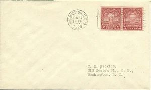 FDC 656 - 2¢ Edison's First Lamp Coil - 6/11/1929 - Washington, DC - Picture 1 of 1