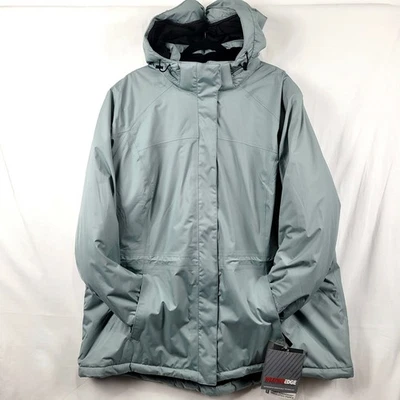 Куртка женская Eddie Bauer 3X выветренный порт Townsend капюшон изолированная парка НОВАЯ - Изображение 1 из 4