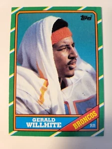 1986 Topps Gerald Willhite card #114 - Picture 1 of 2