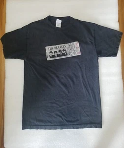 The Beatles 1964 Ticket Medium Black Shirt by Alstyle Apparel & Activewear - Picture 1 of 9