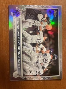 2022 Topps Update SILVER FOIL Opening Day Bronx Bash (Josh Donaldson/Aaron