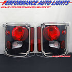 Set of Pair Black Taillights for 1973-1987 GMC Chevy C/K C10 Full Size Truck Chevrolet C-15