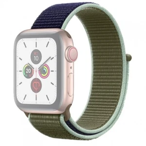 Bracelet Montre Compatible Avec Apple 2 3 Sport (38 MM) 4 5 6 Se (40 MM) Vert - Photo 1 sur 1
