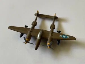 Lockheed P-38 Lightning Fighter Bomber Aircraft Diecast Model Dyna-Flites A109 - Picture 1 of 5