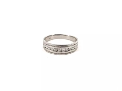 Anillo de diamantes para hombre ZEI platino 950 8,73 gramos (40pts tw) talla 12,25 Foto 1 de 4