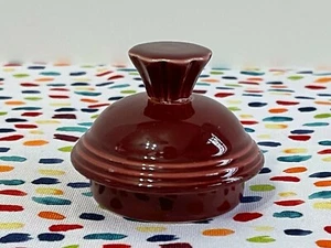 Fiestaware Cinnabar Coffee Server Lid Fiesta Retired Replacement LID ONLY flaw - Picture 1 of 7