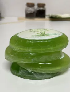 Aloe Vera Bar Soap -Improves Skin, effective for acne & Sun spots NEW AND SEALED - Picture 1 of 7