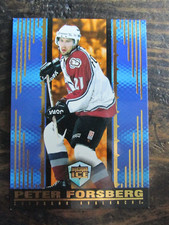 1998-99 Pacific PETER FORSBERG Dynagon Ice Hockey Card # 47 Colorado Avalanche